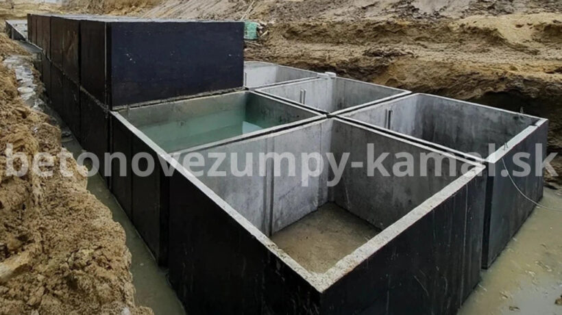 Betónové žumpy, pivnice a nádrže na dažďovú vodu – spoľahlivé riešenia od Kamal-Bet